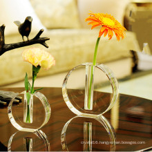 European K9 Crystal Vase Craft for Home Decoration